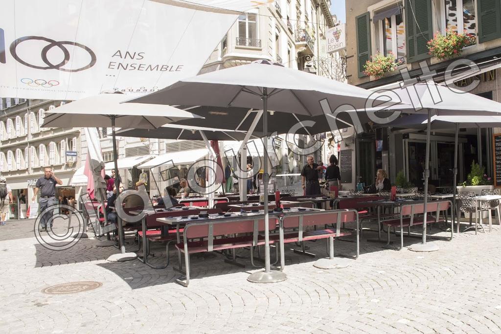 Hotel Du Raisin Lausanne Exterior foto